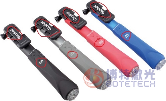 自拍桿紫外激光打標 自拍桿紫外激光打標