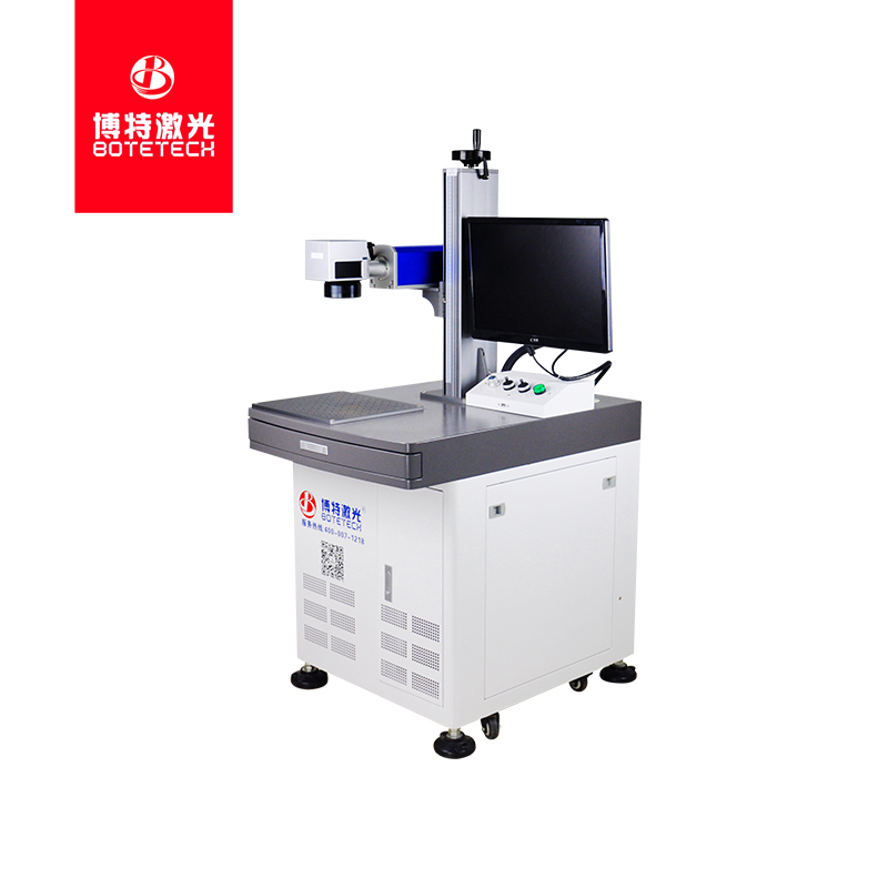 光纖激光打標機如何在不銹鋼產(chǎn)品上鐳雕出白色效果